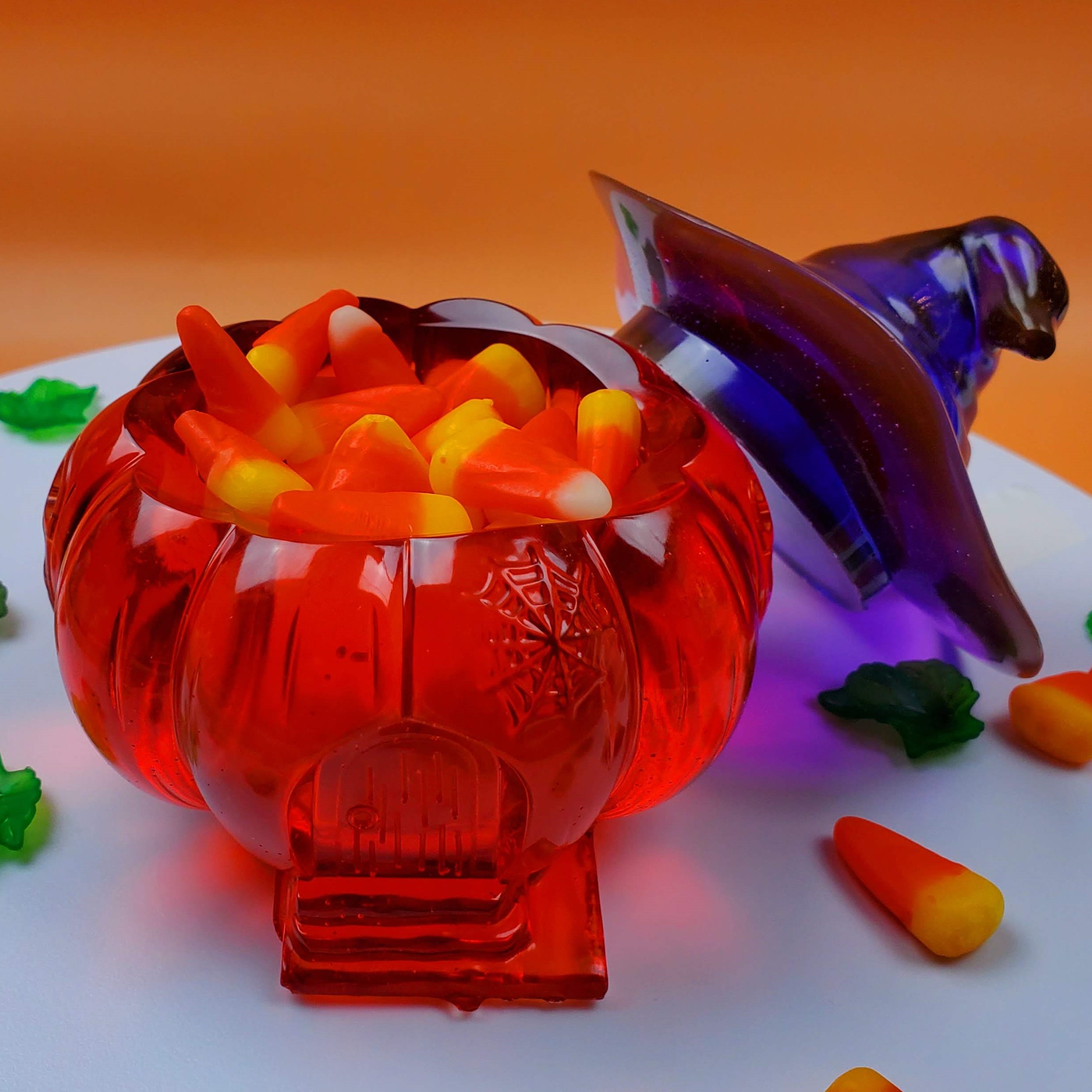 Halloween Pumpkin Jar